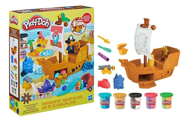 Imagem de Play Doh Aventura Pirata No Navio F7370