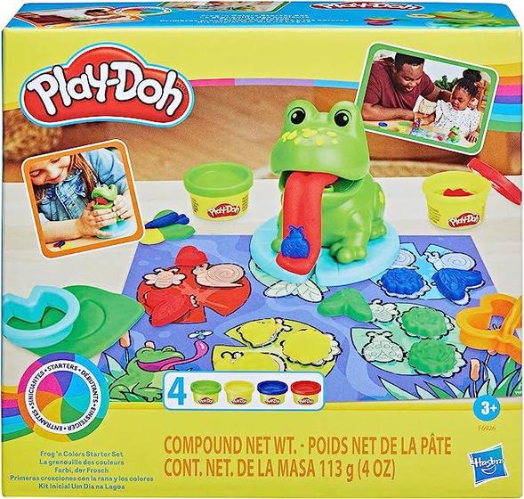 Imagem de Play Doh Frog Um Dia na Lagoa Hasbro