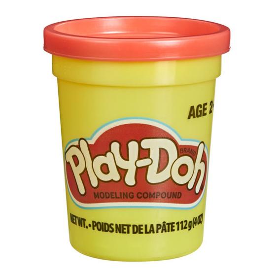 Imagem de Play doh massinha pote individual laranja - hasbro b6756