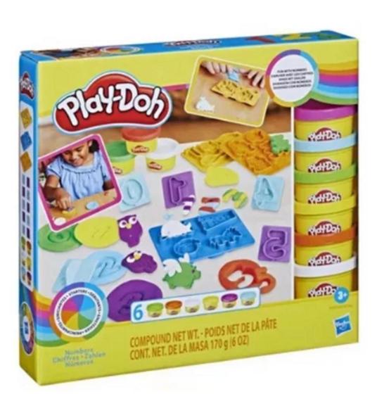 Imagem de Play Doh Numeros E8533 - Hasbro.