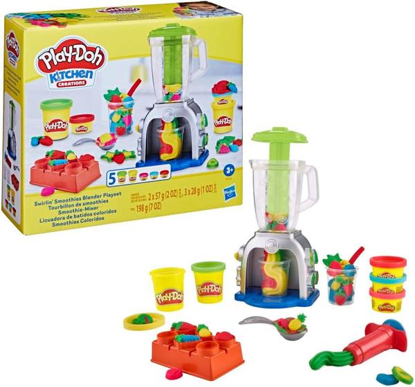 Imagem de Play Doh Smoothies Playset de Cozinha com liquidificador Hasbro F9142