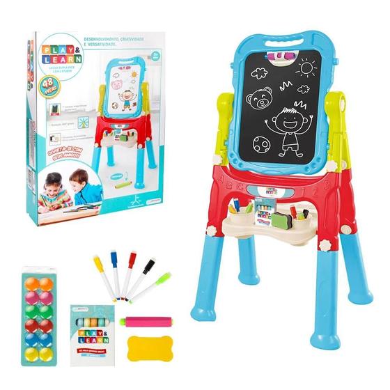 Imagem de Play & Learn Lousa Mágica 2 em 1 Studio Multikids