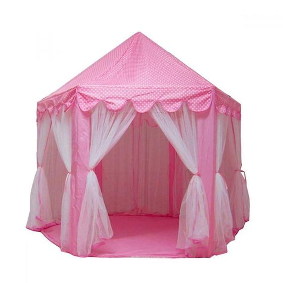 Imagem de Play Tent Wokex Princess Castle para meninas em ambientes fechados (rosa)