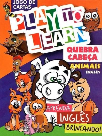 Imagem de Play To Learn - Animals - Jogo De Cartas