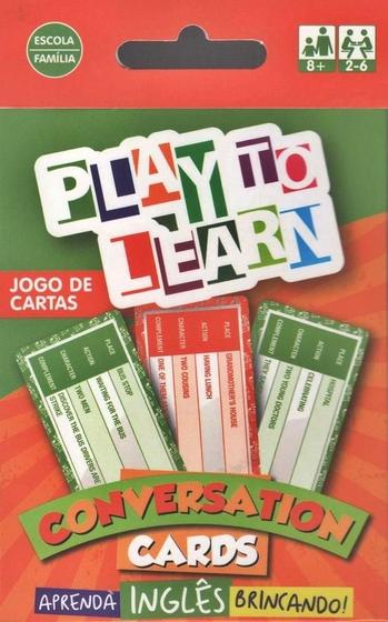 Imagem de Play To Learn - Conversation Cards - Jogo De Cartas