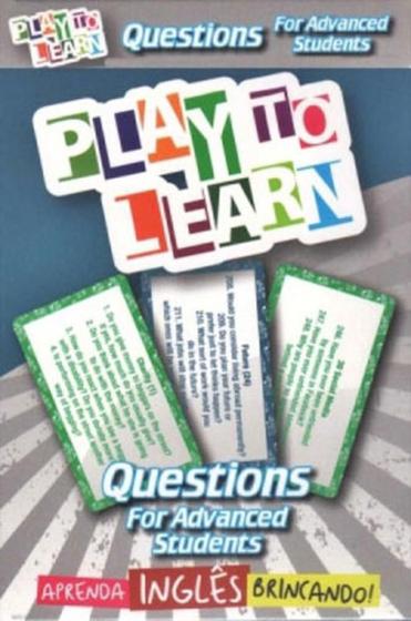 Imagem de Play to learn - questions for advanced students