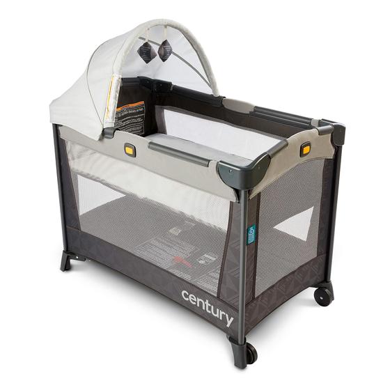 Imagem de Playard Century Travel On LX 2 em 1 - Berço e Trocador Compacto