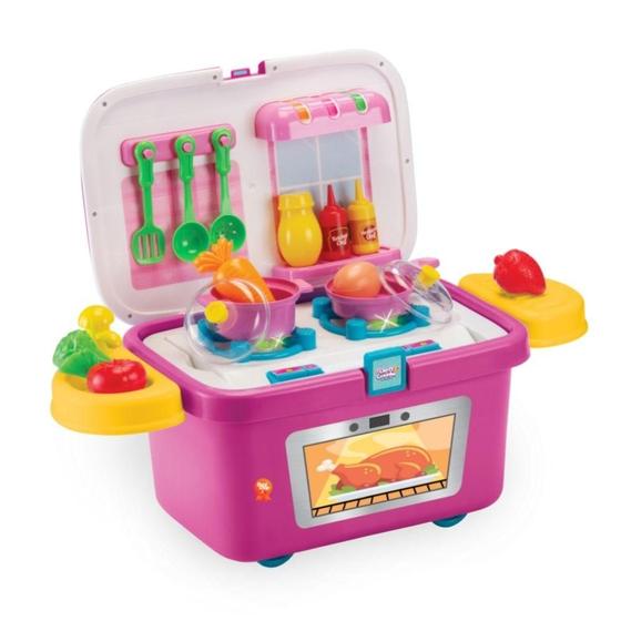 Imagem de Playduo brinquedo infantil fogao cheff cozinha 3x1