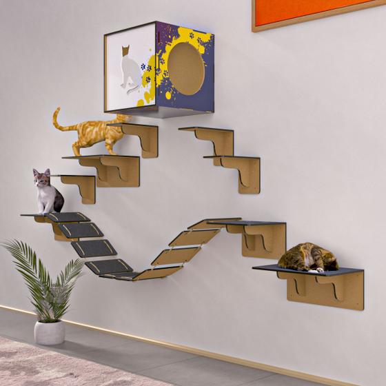 Playground Gato Ponte Casinha 8 Peças Decorada Envio 24H é ruim? Playground Gato Ponte Casinha 8 Peças Decorada Envio 24H é boa?