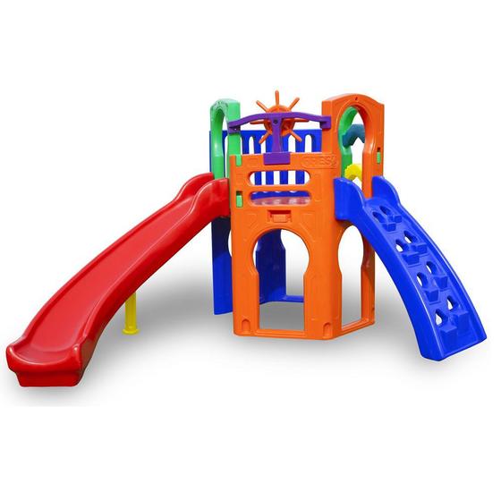 Playground Royal Play Freso C Escorregador Curvo E Escalada Playground Completo Magazine Luiza