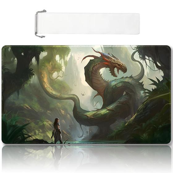 Imagem de Playmat MTG DAUXID Premium - Costurado - 60x35cm - Zonas Vintage