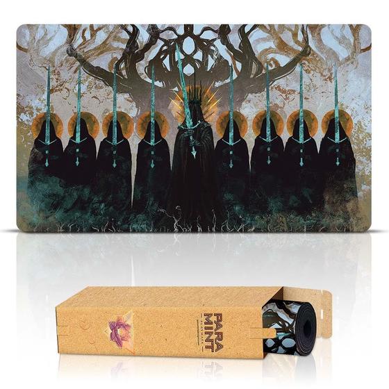 Imagem de Playmat MTG Paramint - Os Nove Cavaleiros Negros (Senhor dos Anéis)
