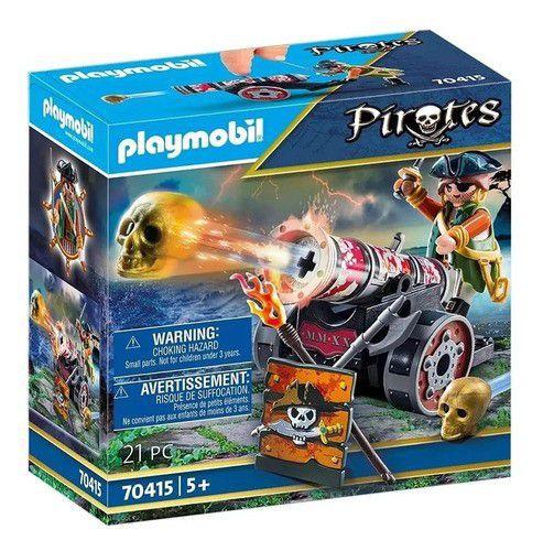 Imagem de Playmobil 70415 - Piratas - Pirata com Canhão