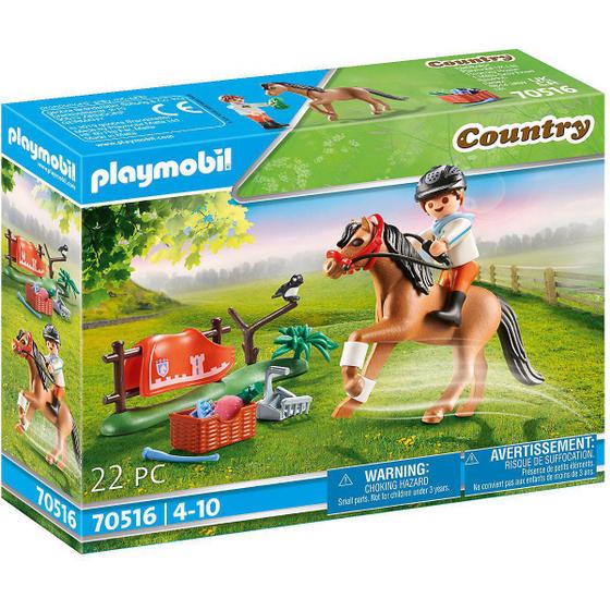 Imagem de Playmobil 70516 poneis  colecionaveis connemar