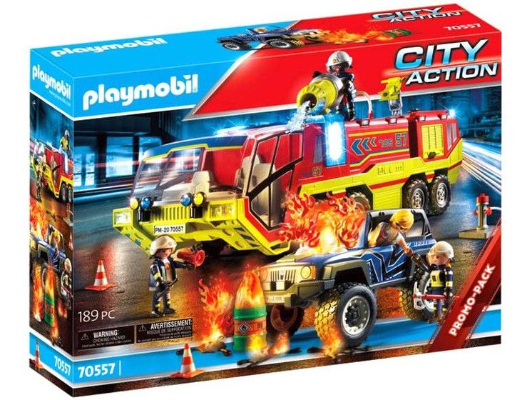 Imagem de Playmobil City Action Carro de Bombeiros com