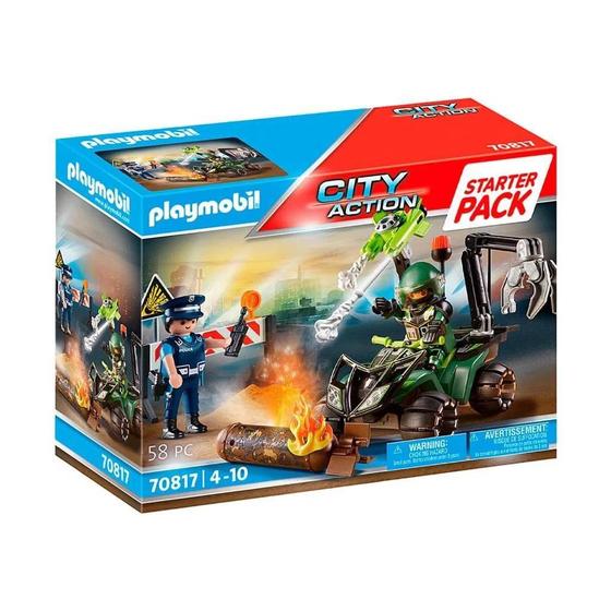 Imagem de Playmobil City Action Treinamento Policial Sunny 70817