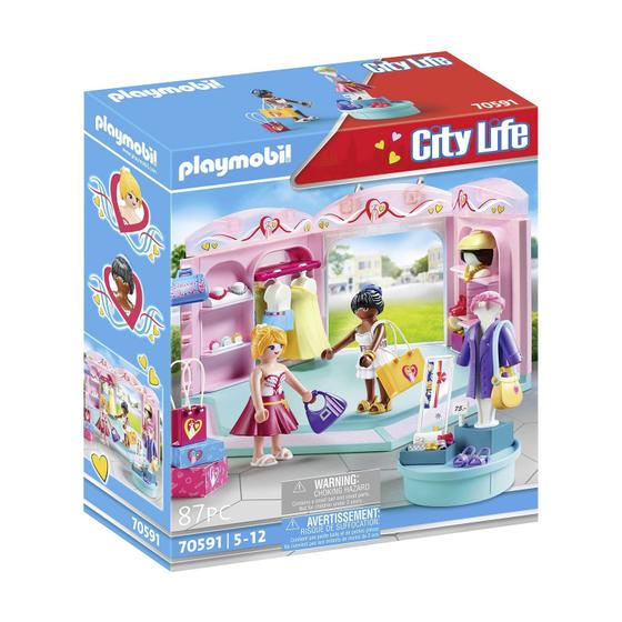 Imagem de Playmobil - city life - loja de moda - 70591