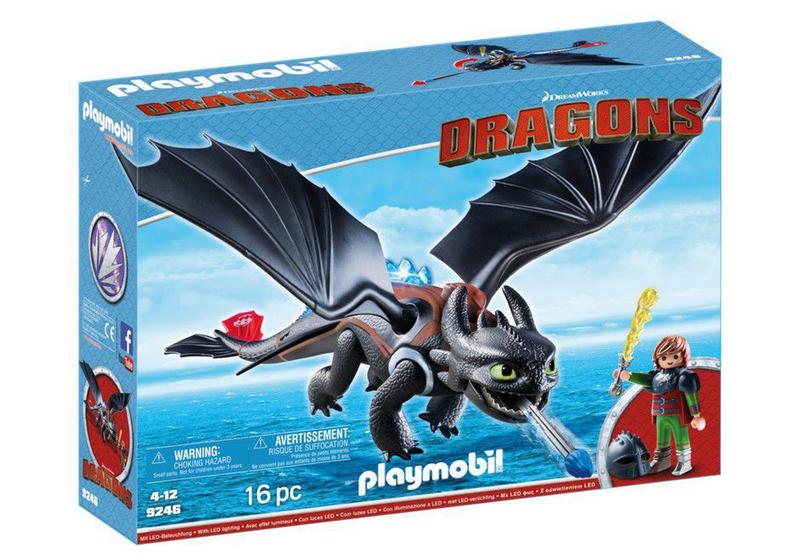 Playmobil Como Treinar seu Dragão - Soluço e Banguela - Brinquedos de ...