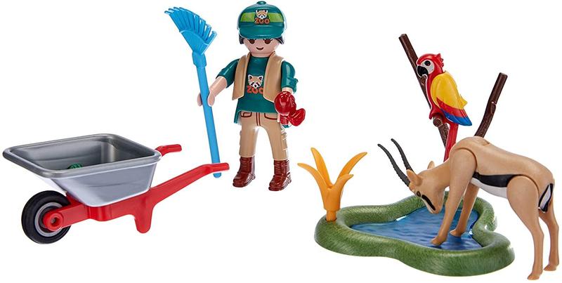 Imagem de Playmobil - Conjunto de Presentes do Zoológico de Diversão em Família