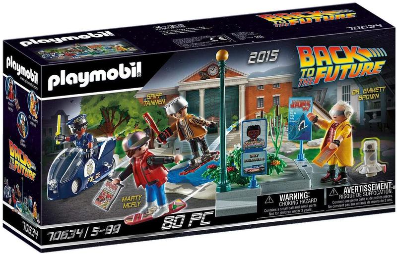 Imagem de Playmobil - De Volta Para O Futuro Parte 2 Perseguição de Skate 70634