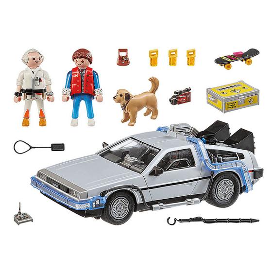 Imagem de Playmobil Delorean Marty Mcfly E Dr Emmett Brown Sunny 1588