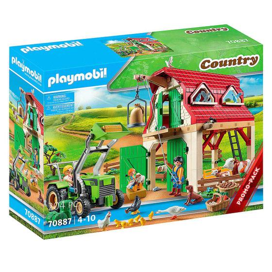 Imagem de Playmobil - Fazenda com Animais Pequenos - Country 70887