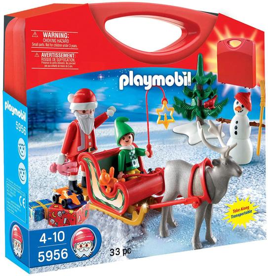 Playmobil Natal Christmas Maleta Papai Noel 5956 Sunny - Brincadeiras de  Faz de Conta - Magazine Luiza
