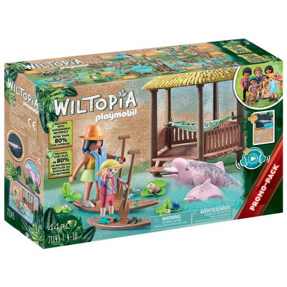 Imagem de Playmobil - Passeio de Remo com Golfinhos - Wiltopia 71143