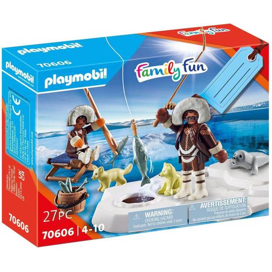 Imagem de Playmobil Pescador do Gelo - Family Fun - 70606