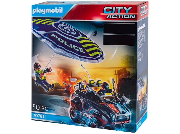 Imagem de Playmobil Polícia com Paraquedas City Action