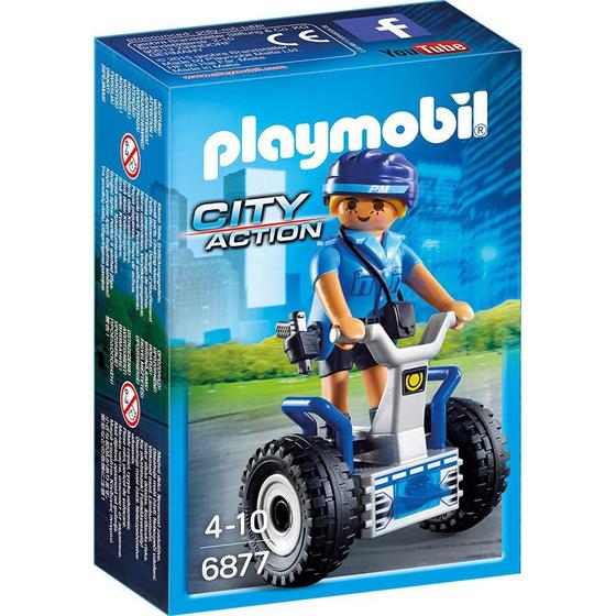 Imagem de Playmobil - Polícia Feminina Com Segway 6877 - 1681 Sunny 