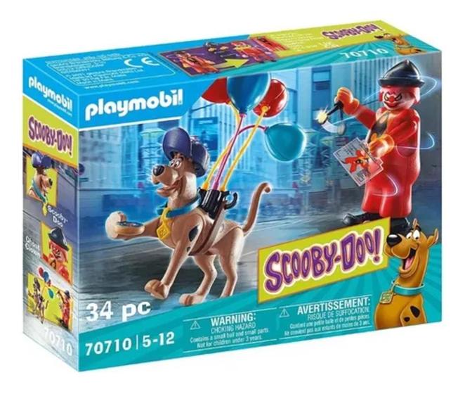 Imagem de Playmobil Scooby-Doo Aventura Com Palhaço Fantasma 70710