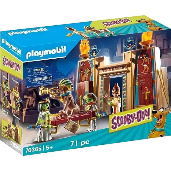 Imagem de Playmobil Scooby Doo Aventura No Egito 71 Peças 1652 Sunny
