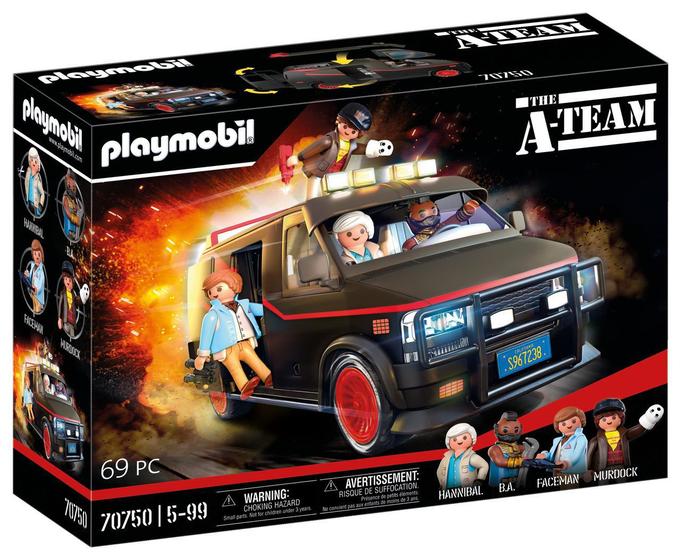 Imagem de Playmobil Van Esquadrão Classe A 69 Peças Sunny - 70750