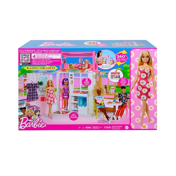 Imagem de Playset Barbie Mattel Casa Glam Com Boneca