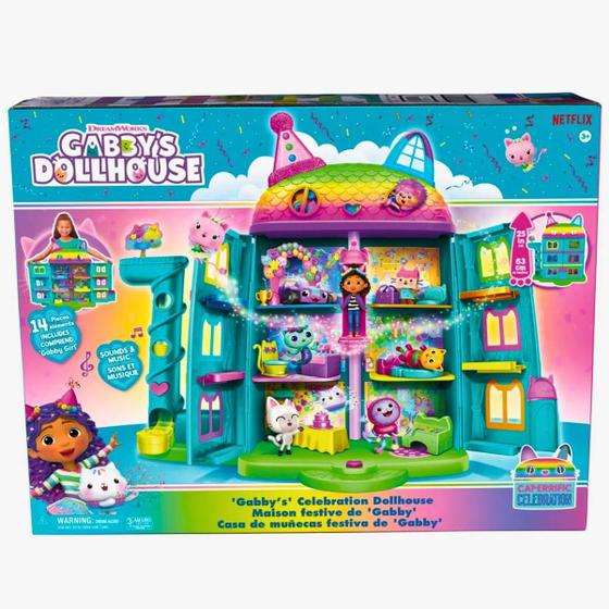 Imagem de Playset Celebração A Casa Da Gabby Dollhouse 3964 Sunny