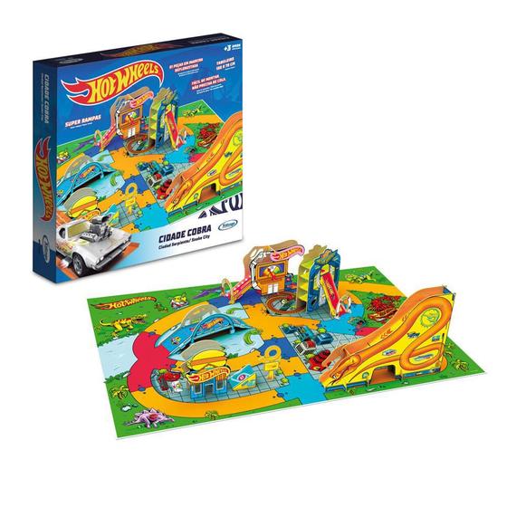 Imagem de Playset cidade de cobra hot wheels