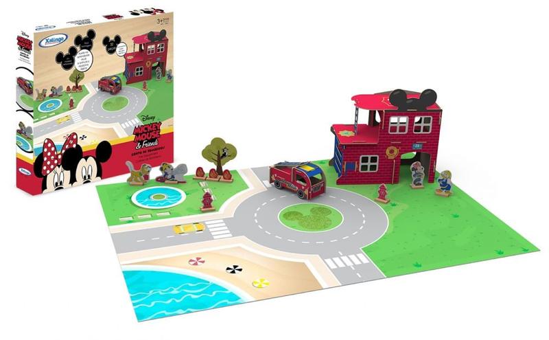 Imagem de Playset Corpo de Bombeiros Mickey Xalingo