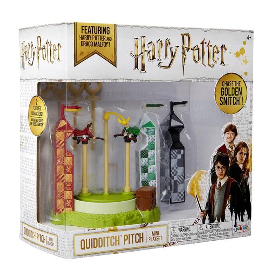 Imagem de Playset E Mini Figuras Harry Potter Campo De Quadribol Sunny