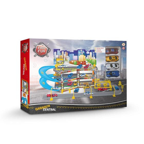 Playset e Mini Veículos - Garagem Central - Fanfun Menor preço em Playset e Mini Veículos - Garagem Central - Fanfun