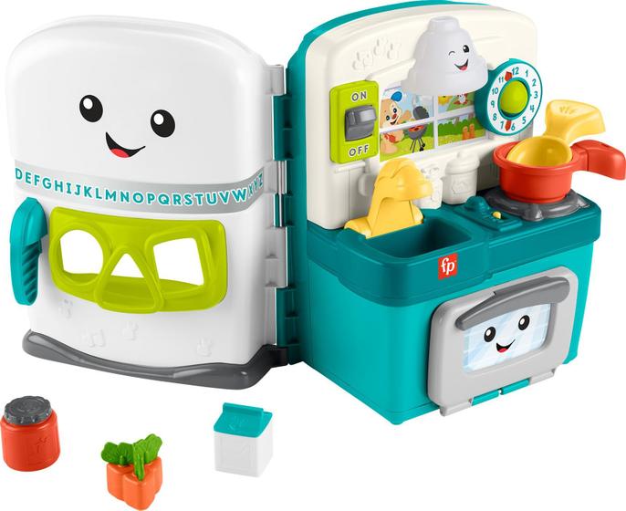 Imagem de Playset Fisher-Price Laugh & Learn Cozinha Educativa - 6+ Meses