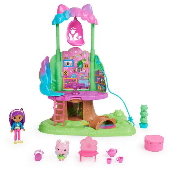 Imagem de Playset Gabbys Dollhouse Kitty Fadinha Com Casa Na Arvore