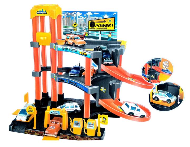 Imagem de Playset Garagem com 2 Carrinhos - Yes Toys