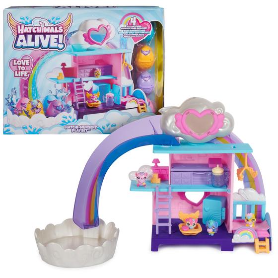 Imagem de Playset Hatchimals Alive Hatchi-Nursery com 4 Minibonecos