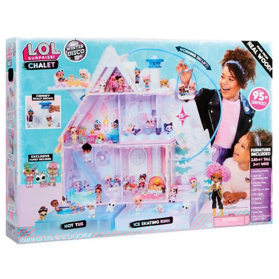 Imagem de Playset Lol Surprise Chalet Winter Disco Series Candide 8933