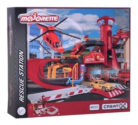 Imagem de Playset Majorette Creatix Bombeiro Com 05 Veículos