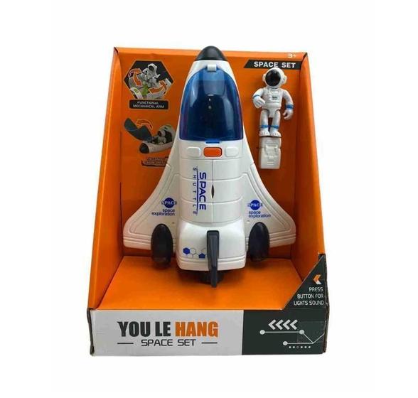 Playset Ônibus Espacial Com Luz E Som E Mini Figura - Importacao Imagem de Playset Ônibus Espacial Com Luz E Som E Mini Figura