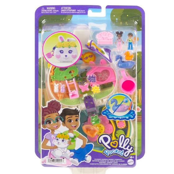 Imagem de Playset Polly Pocket - Coelhinho do Jardim de Flores - Mattel