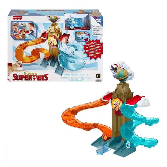 Imagem de Playset Super Pets Dc + Mini Veiculos - Fisher Price Hgl15