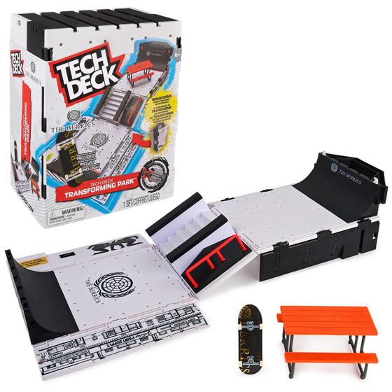 Imagem de Playset Tech Deck The Berrics - Skate Park Transformável com Armazenamento